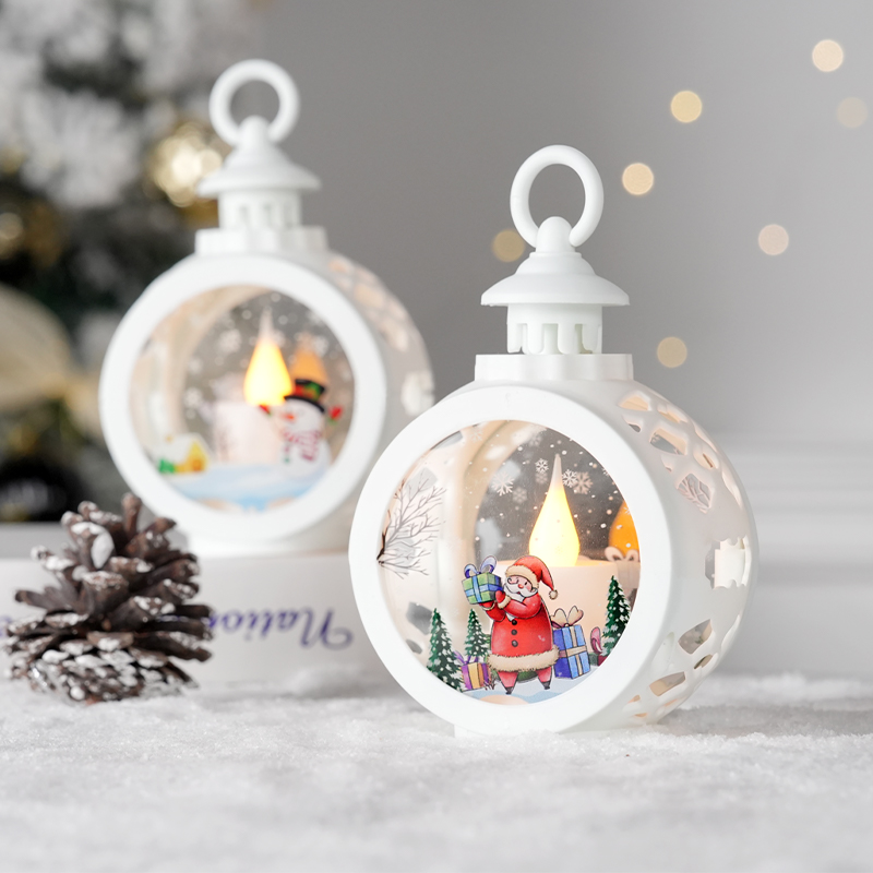 圣诞节氛围感小夜灯led装饰品活