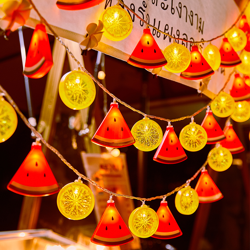 水果氛围灯西瓜led夜市后备箱