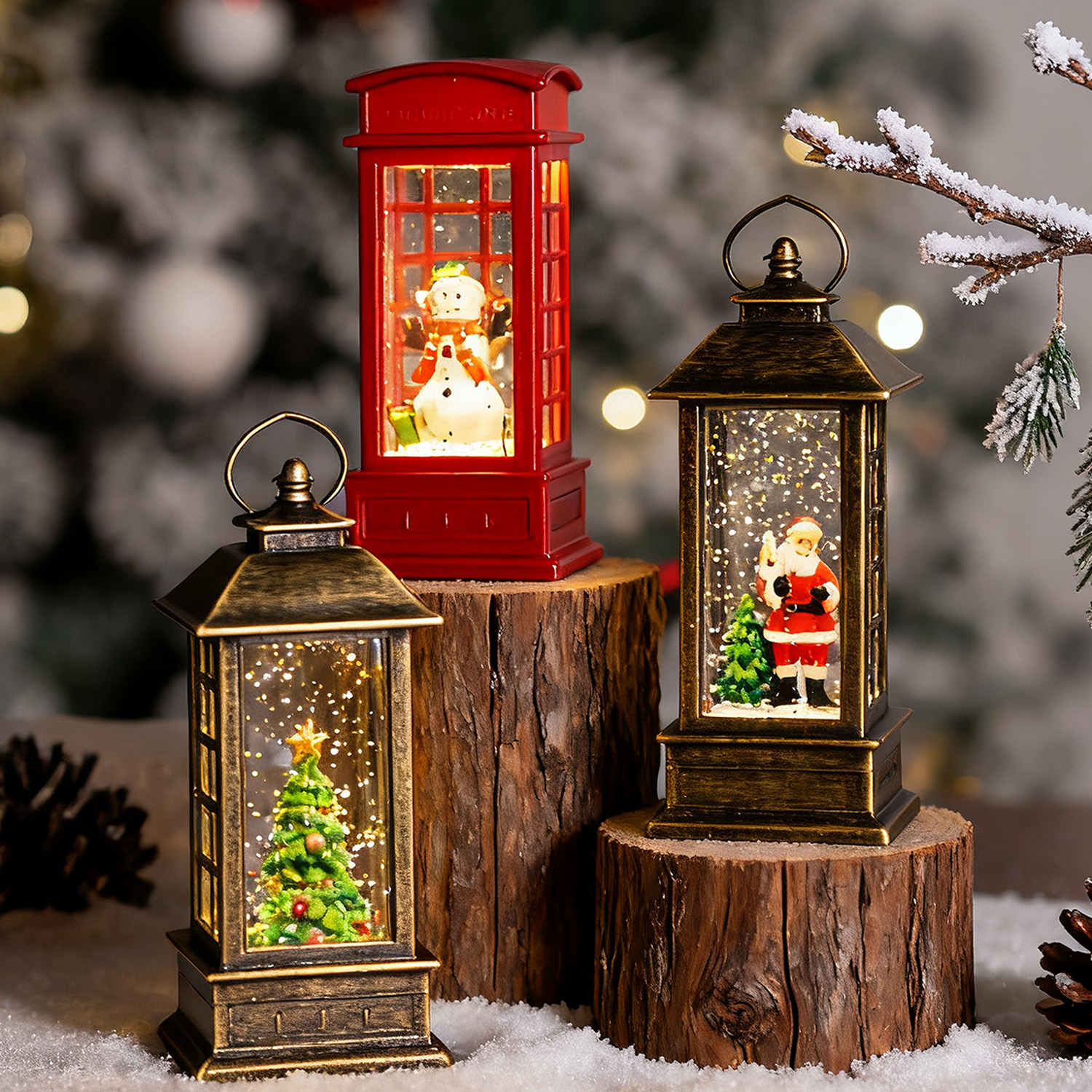 圣诞小夜灯装饰品创意桌面摆件