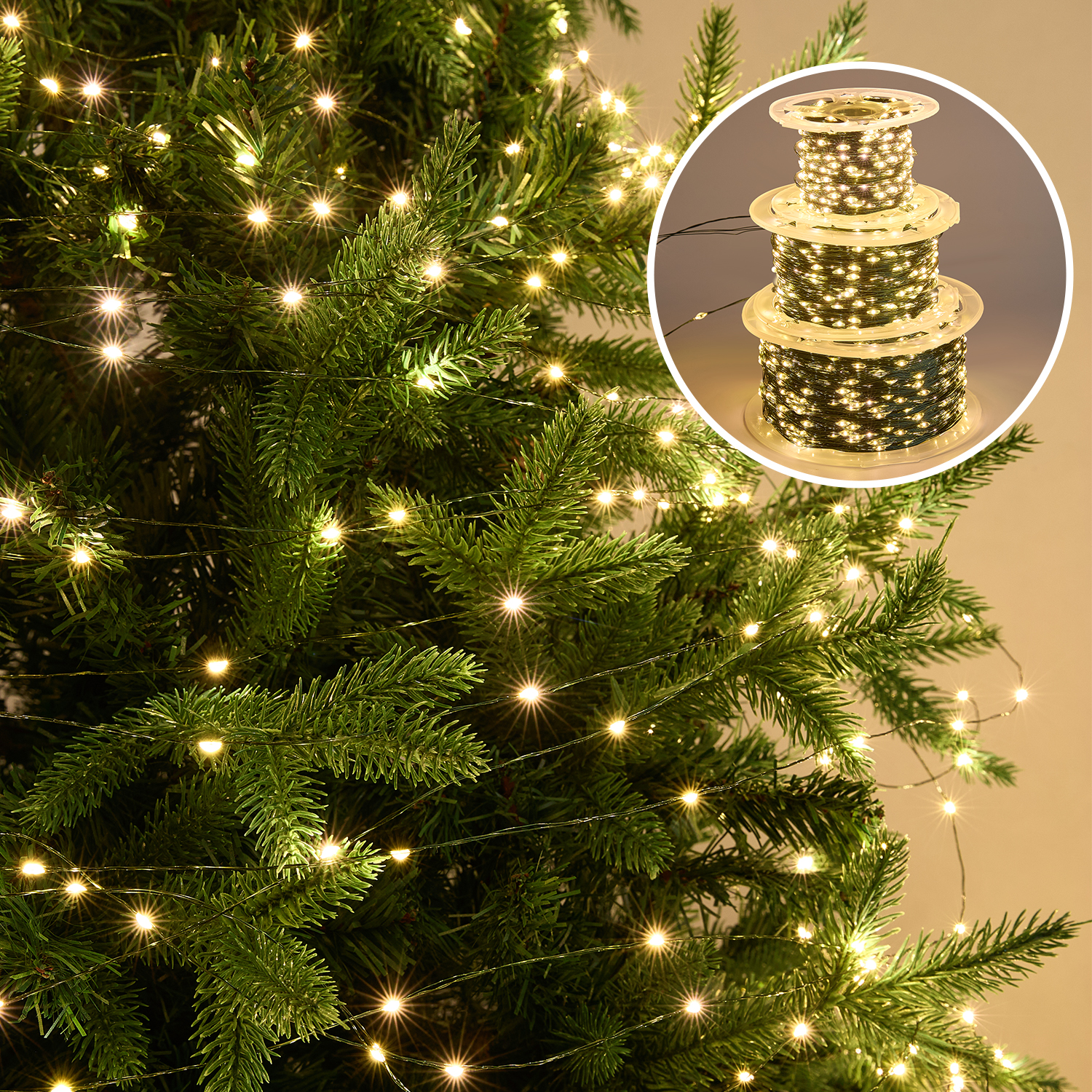 圣诞树装饰品氛围灯满天星星灯