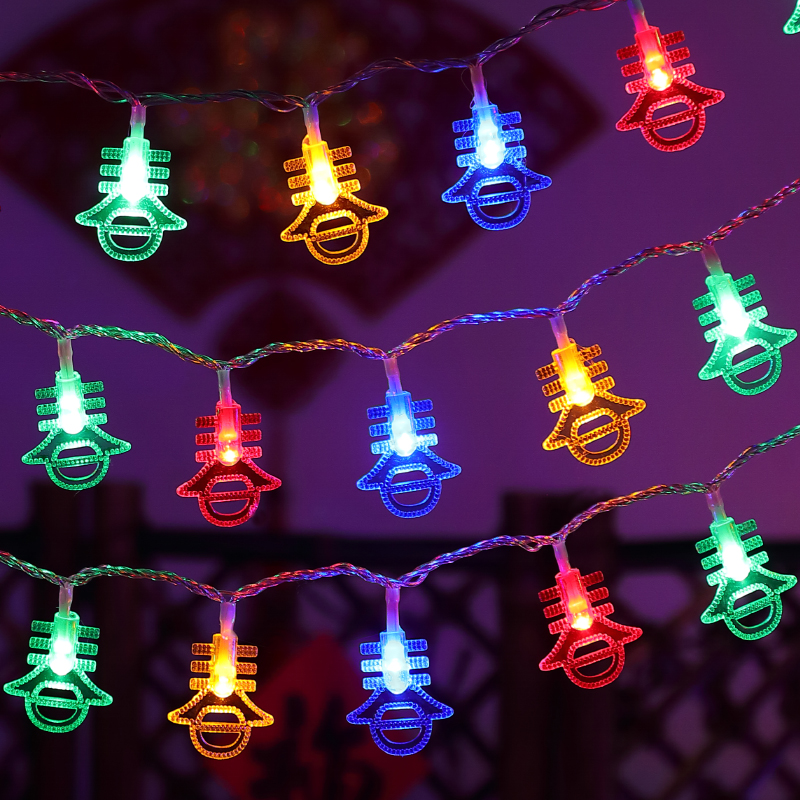 闪光灯七彩灯过年气氛围灯条房间