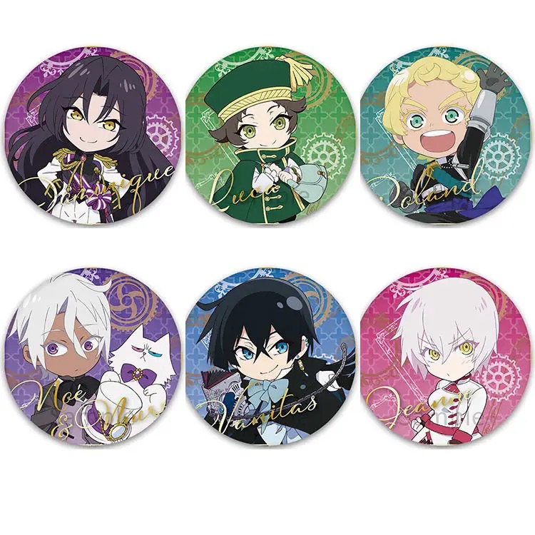 瓦尼塔斯的手记周边挂件COS吧唧罗兰Q版胸针瓦尼塔斯同人徽章礼物