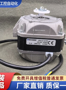 微光YZF16-25 70W33W40W73W95W120W冰柜风扇散热罩极电机制冰马达