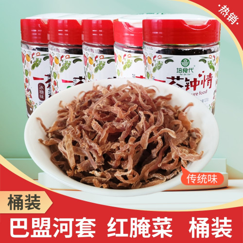 巴盟培食代红腌菜芥菜筋道桶装