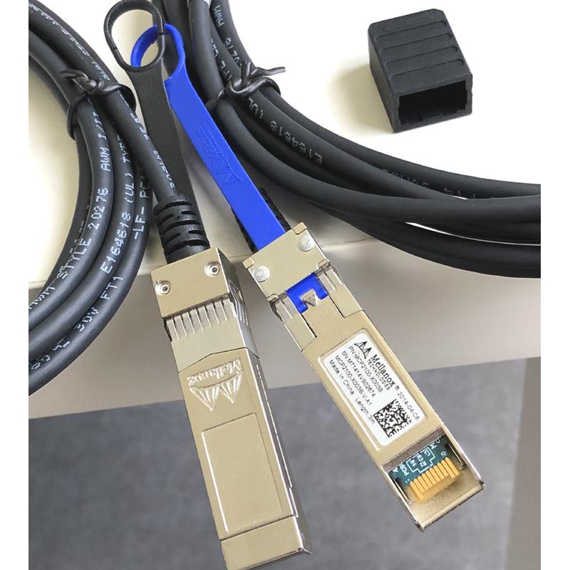 多种Mellanox迈络思万兆SFP+10G-DAC直连线集成模块用网卡威联通