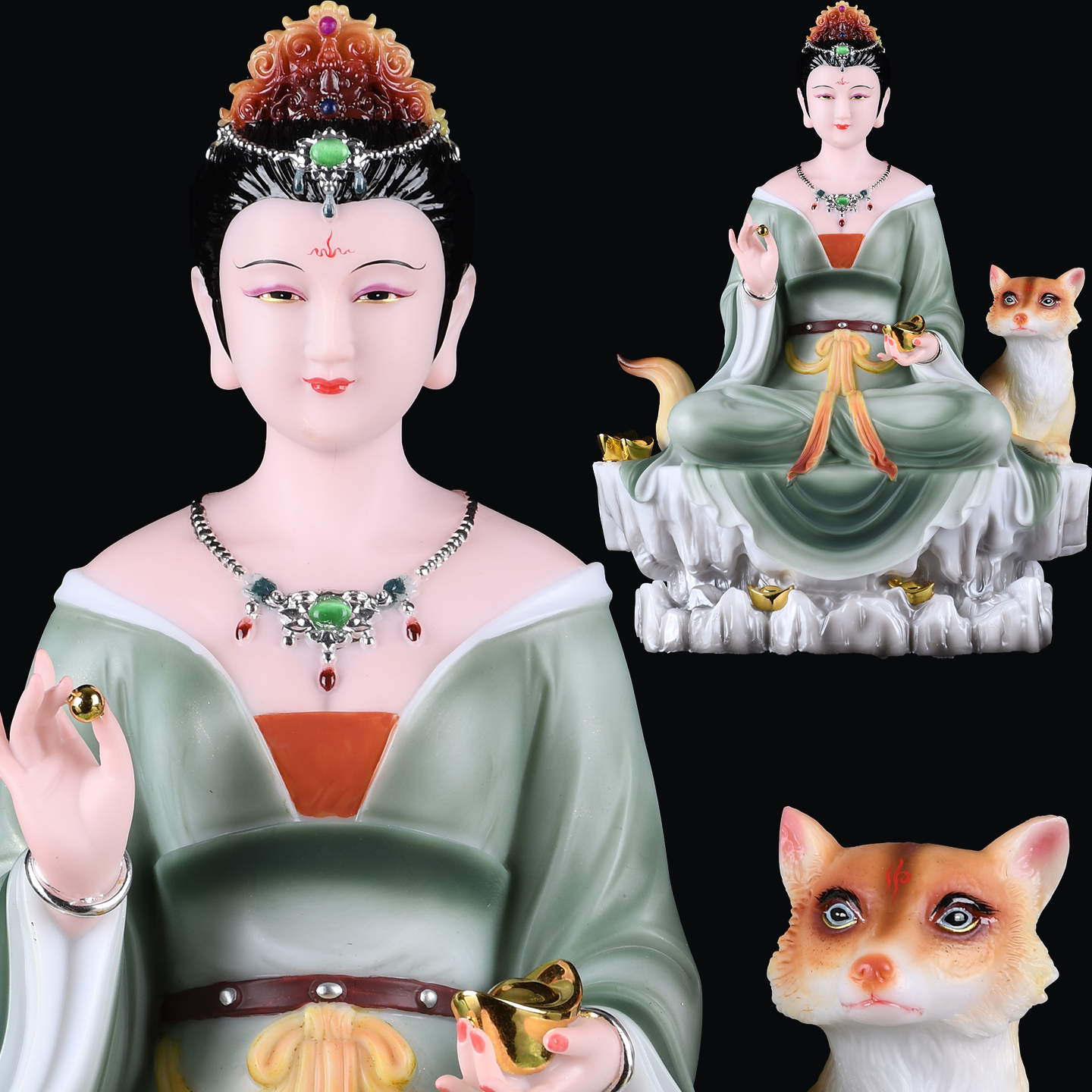 狐狸胡家太奶胡姑娘胡娘娘坐山掌堂教主赤狐东北保家青衣绿色三太