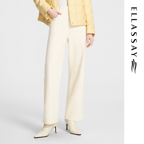 ELLASSAY歌力思秋季新款气质百搭时尚牛仔裤女EWE354N00500