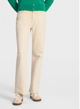 ELLASSAY歌力思秋季新款棉舒适简约隐形条纹牛仔裤女EWW354N00300