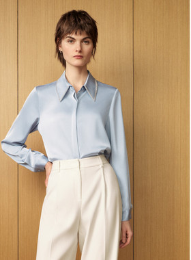 ELLASSAY歌力思2026春夏新款立体剪裁气质休闲衬衫女EWD365C03600