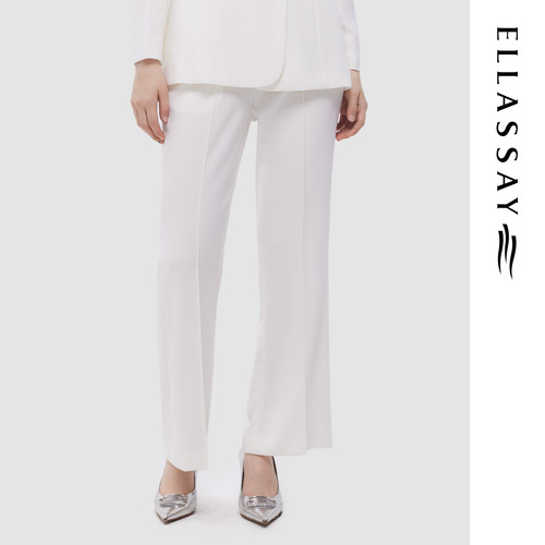 ELLASSAY歌力思2026春季新款百搭气质简约直筒休闲裤EWD331K20600