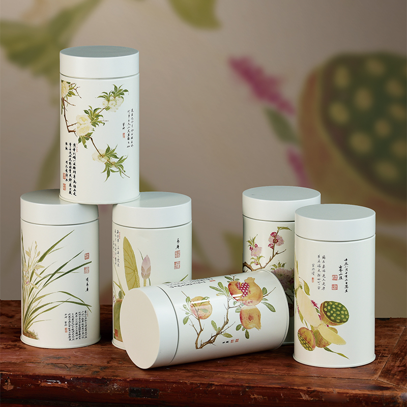 马口铁福建古画书法简约古风