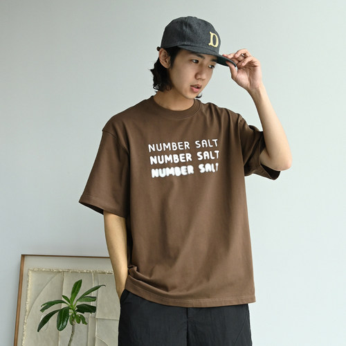 NUMBERSALT短袖青春流行青年