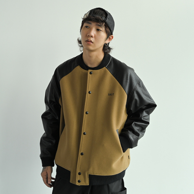NUMBERSALT秋冬宽松夹克棒球