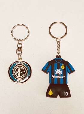 国际米兰｜金属单面钥匙扣挂件 队徽徽章 球队周边 球迷专属