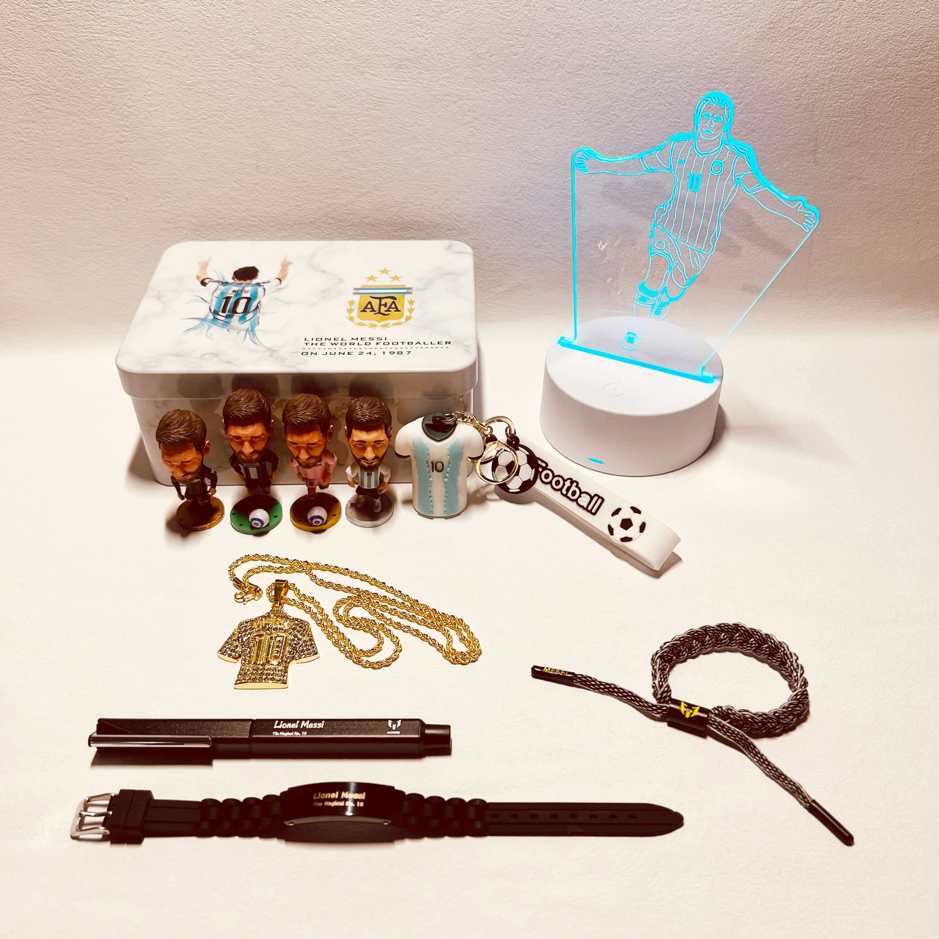 梅西｜阿根廷｜球队周边 球迷专属 足球礼盒 生日礼物