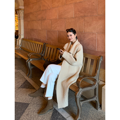 简约气质毛衣开衫慵懒感外套