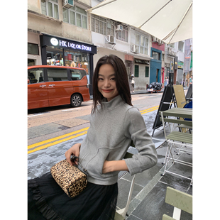 短款 pusumede 美式 松弛氛围 卫衣外套女运动夹克上衣 现货7.5折