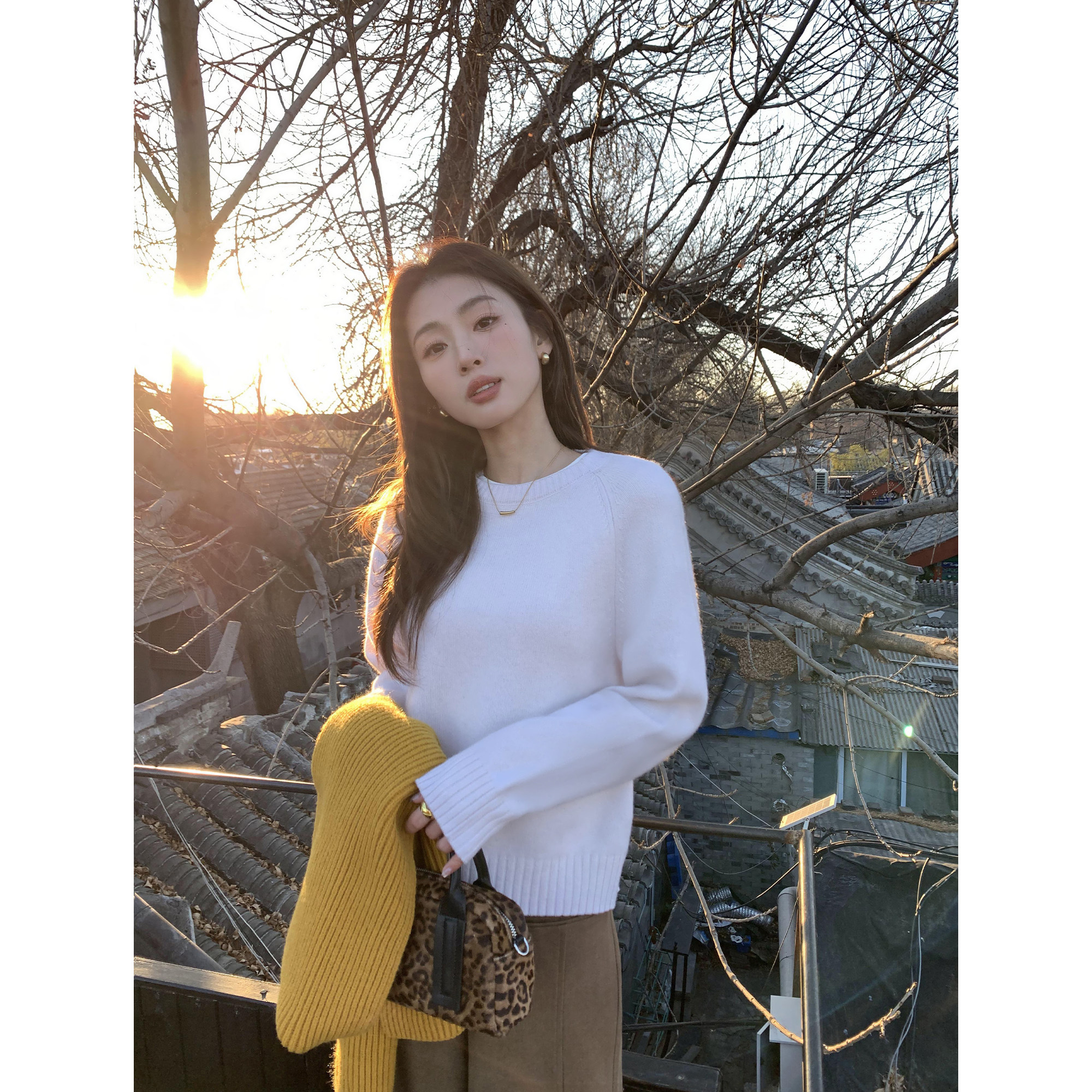 pusumede圆领1OO羊毛针织衫女秋冬基础打底毛衣宽松百搭气质上衣,女装/女士精品,毛针织衫,淘宝优惠券,粉丝福利购,淘宝优惠卷