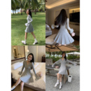 内搭打底毛衣裙子 针织连衣裙女高级感修身 pusumede 莫斯里小调