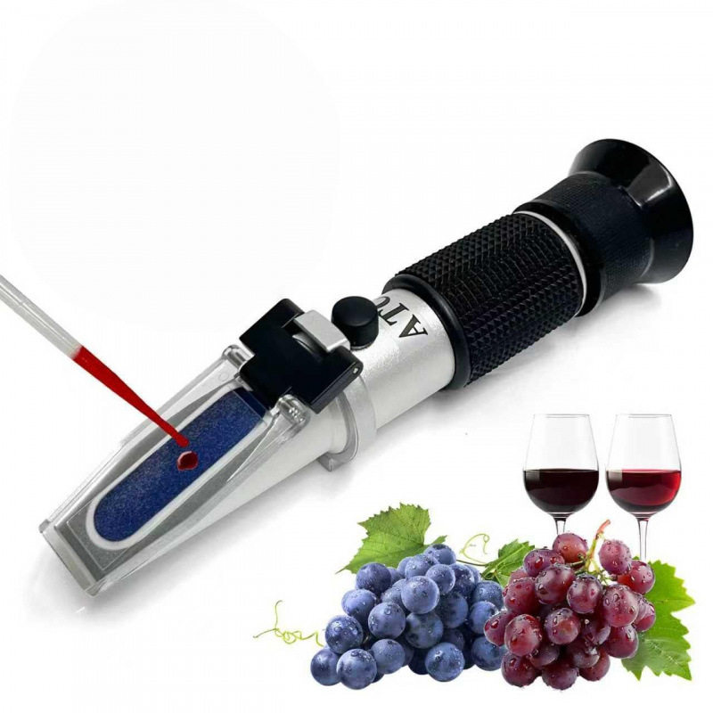 三合一葡萄酒折射仪测量糖度