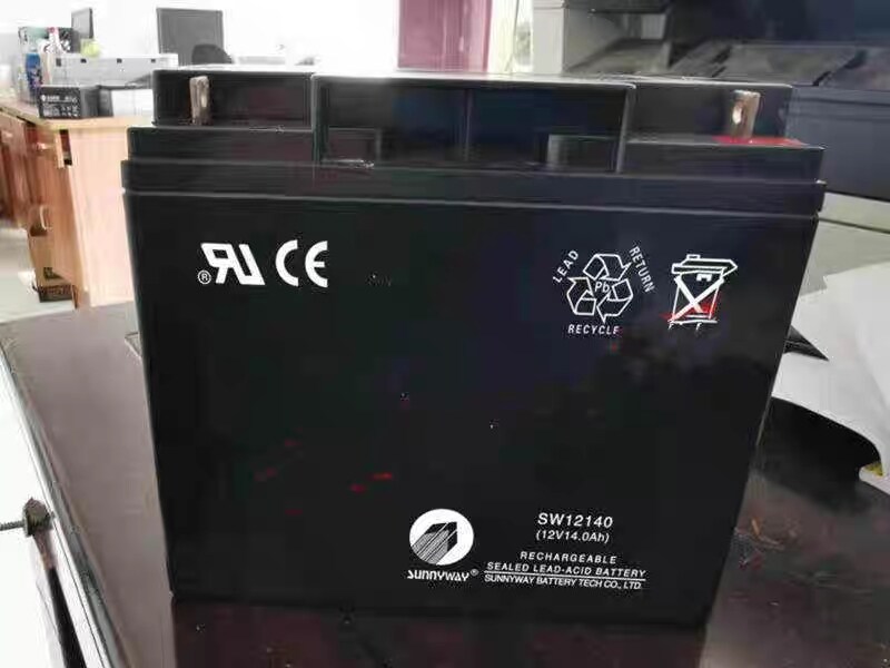 sunnyway三威蓄电池sw12170 12v17ah消防机柜通讯机房照明ups电源