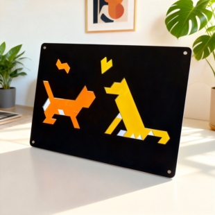 Hund&Katz puzzle猫和狗拼图康斯坦丁constantin高难烧脑益智玩具