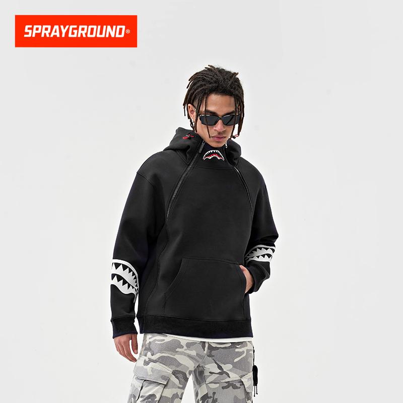 SprayGround鲨鱼嘴连帽卫衣