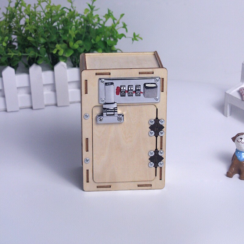 科技制作小发明密码箱保险柜小学生科学实验手工diy材料拼装模型