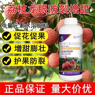 龙眼丰产素 壮花壮果药横向生长增甜膨大素营养液 荔枝树专用肥料