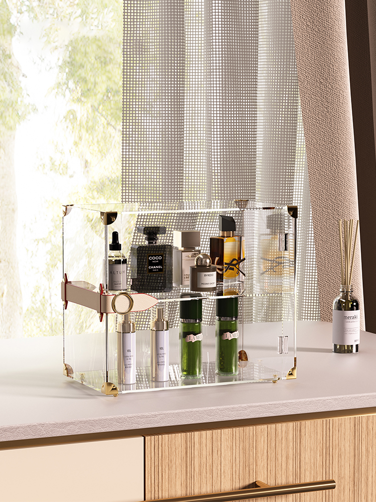 不止亚克力桌面化妆品收纳盒