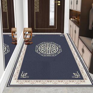 景观入口地垫丝绸圈门垫入口门垫客厅门垫卧室地毯新中国风民族风