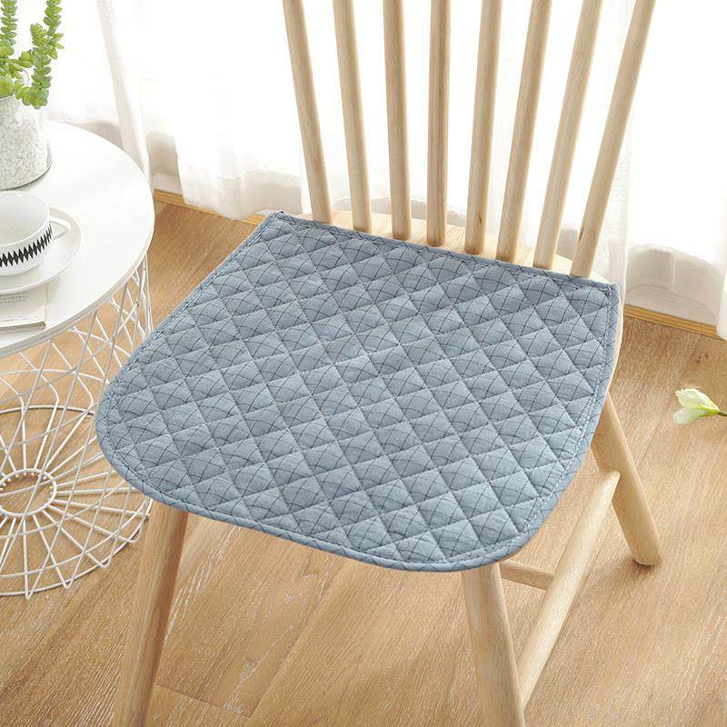 北欧椅垫 餐桌椅子坐垫家用 板凳座垫 凳子垫马蹄形 防滑硅胶薄款