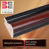 王斌相框装 饰相框线1 3cm红色喷漆桌框条木线218A红色中