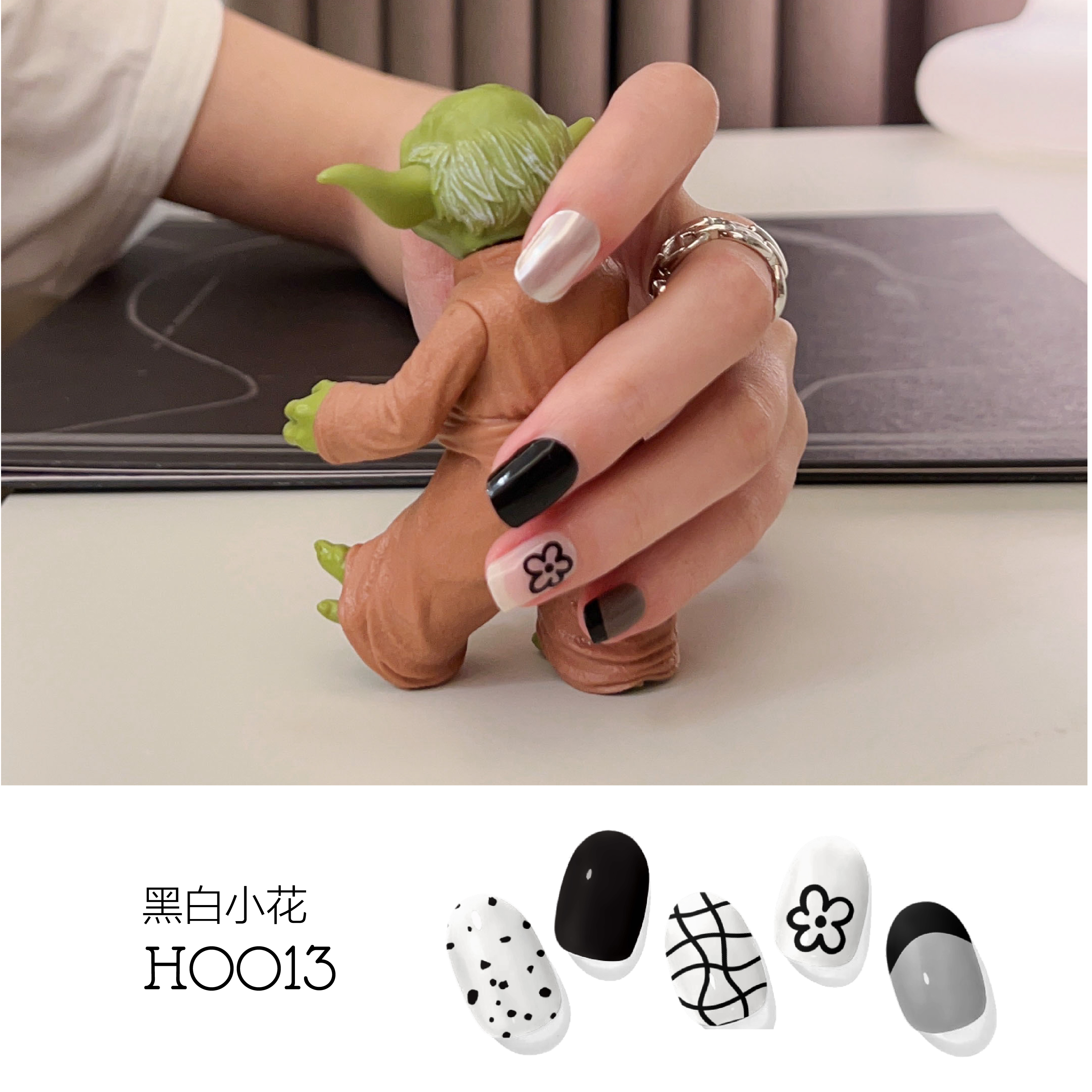 半烤凝胶美甲光疗甲贴nownownail