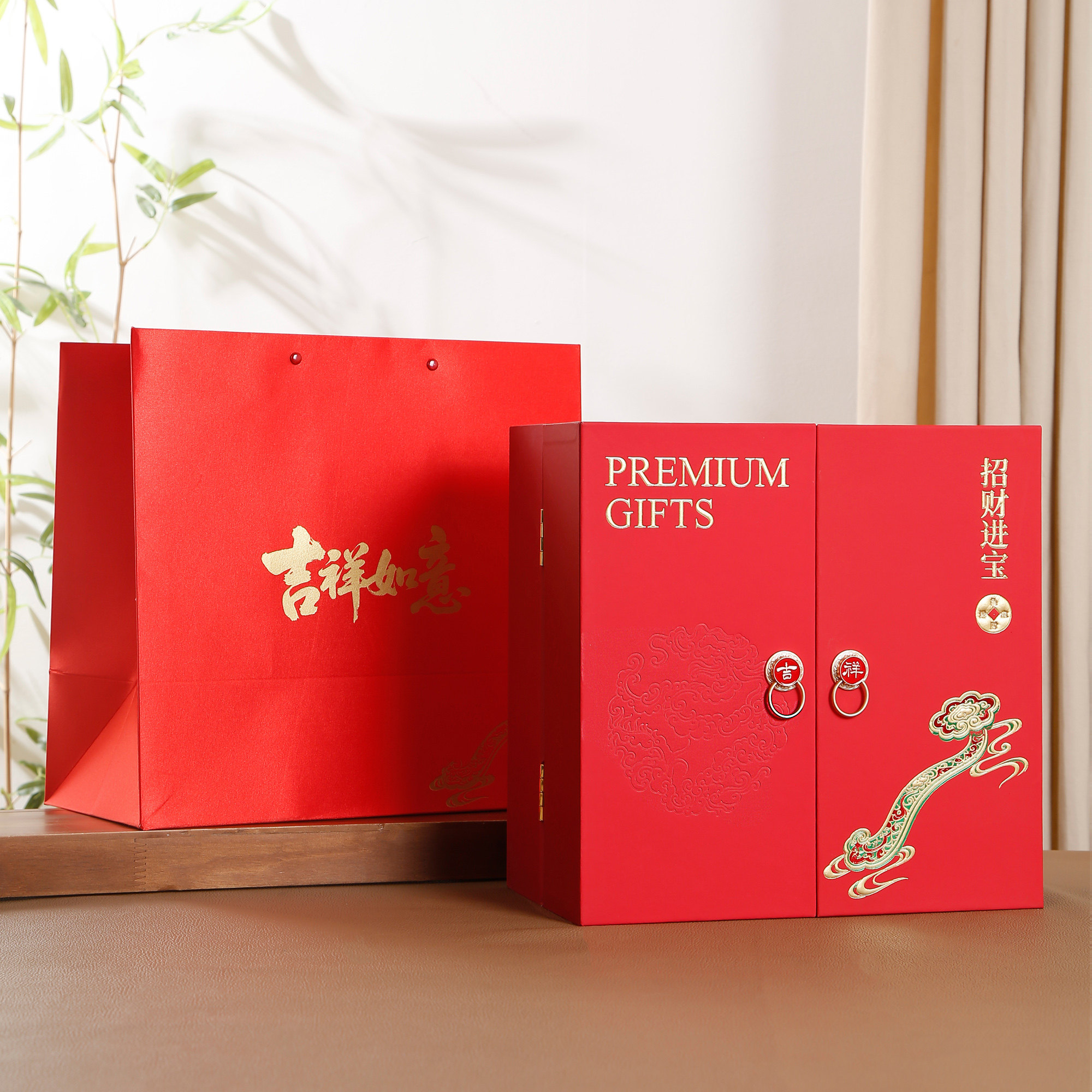 吉祥如意多拼燕窝石斛海参礼品盒