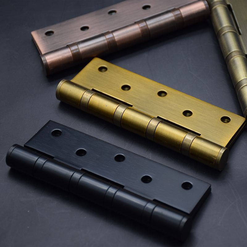 尚帝伦不锈钢木门合页5寸3mm黑色