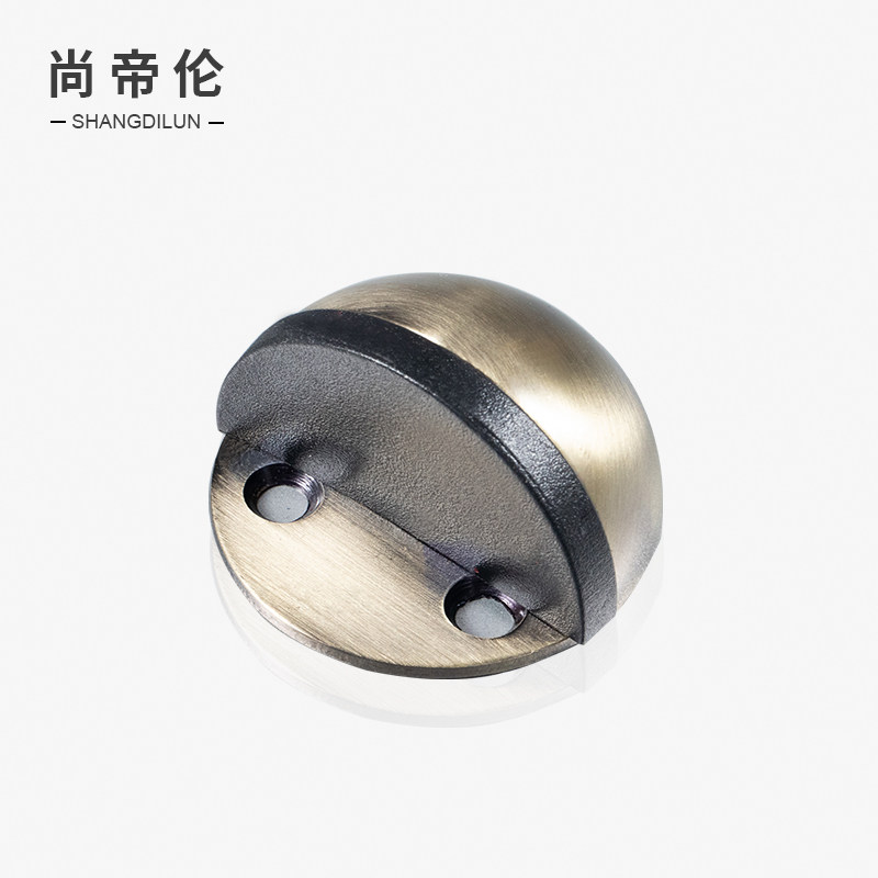 门吸门挡器免打孔门阻防撞限位器防风地吸门后地装橡胶门碰静音