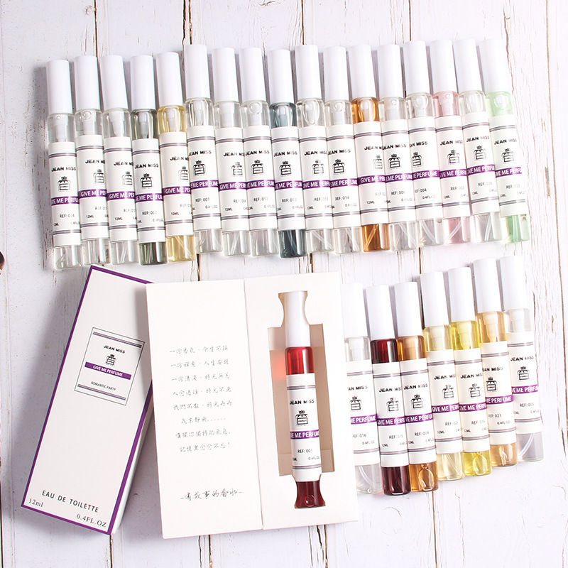 跨境品牌男女士专柜正品12ml香水反转巴黎大吉岭茶黑鸦片持久留香