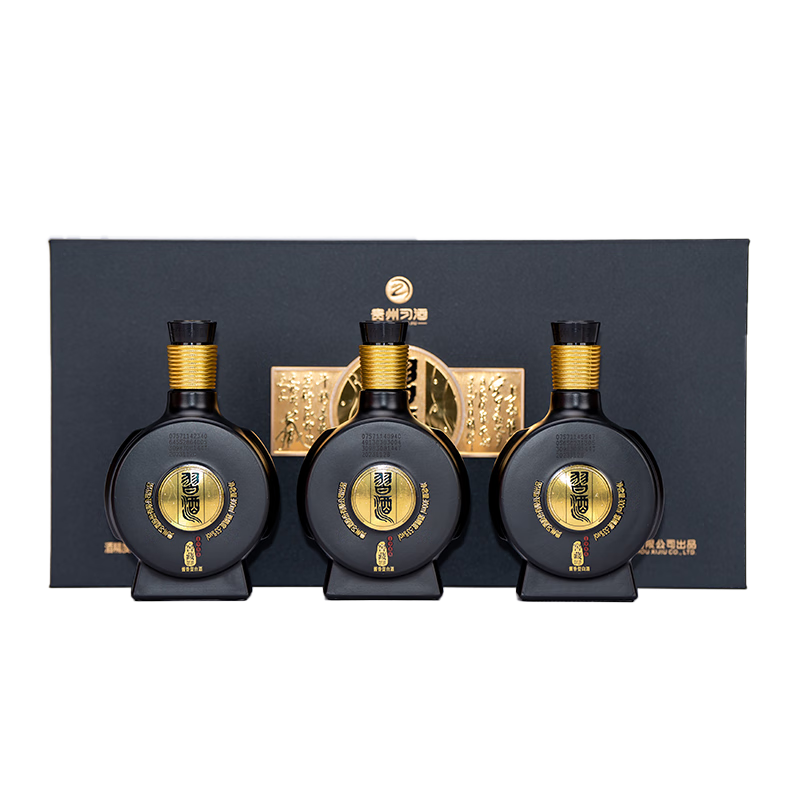 习酒 窖藏1988酱香型白酒53度 100ml*3瓶 条盒装收藏送礼
