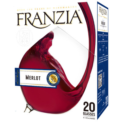 FRANZIA美乐红葡萄酒3L