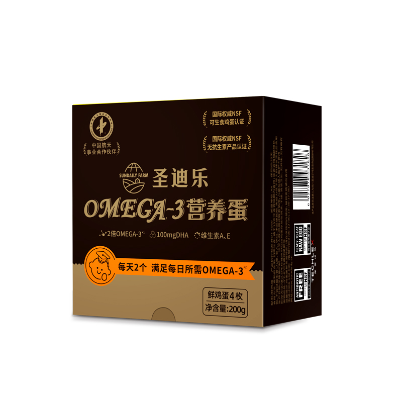 圣迪乐OMEGA-3营养蛋/4枚