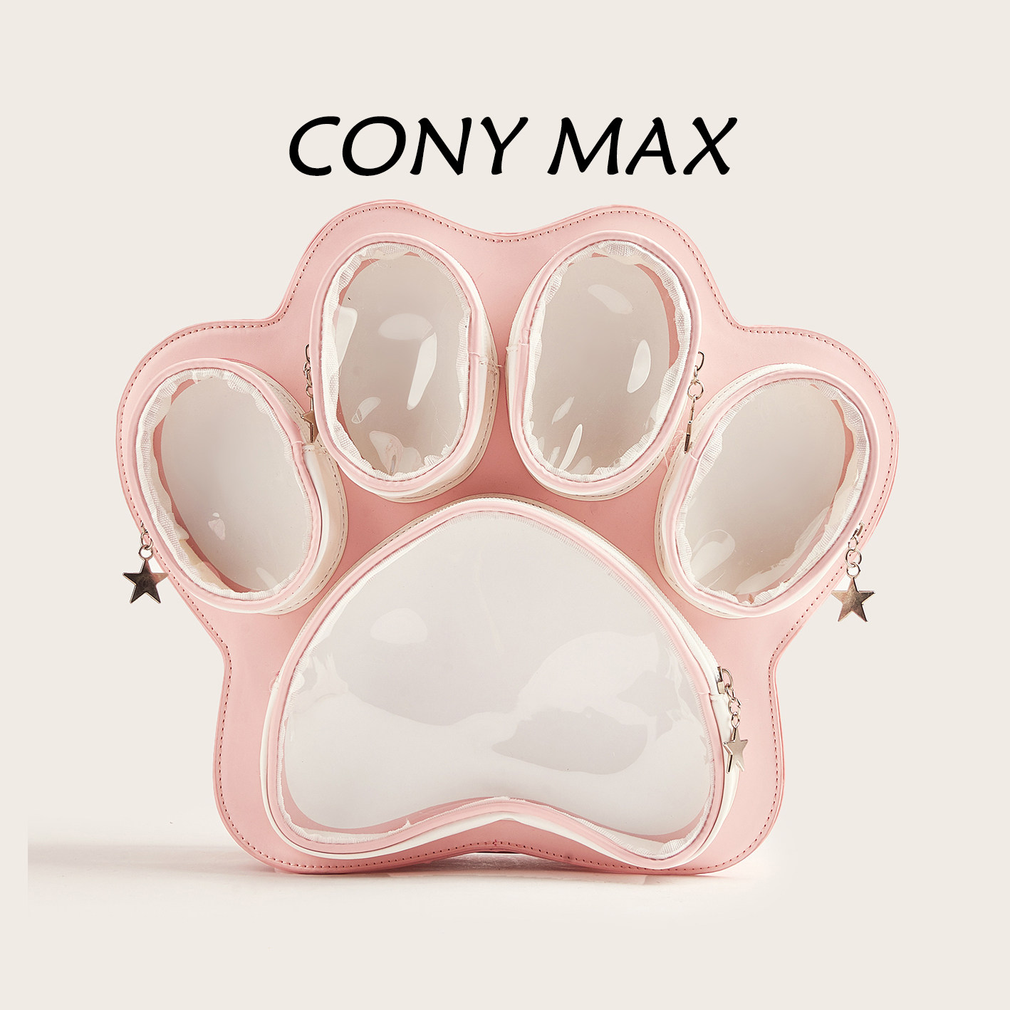 CONY MAX原创小众甜酷多痛层爪子痛包女2025新款大容量双肩包