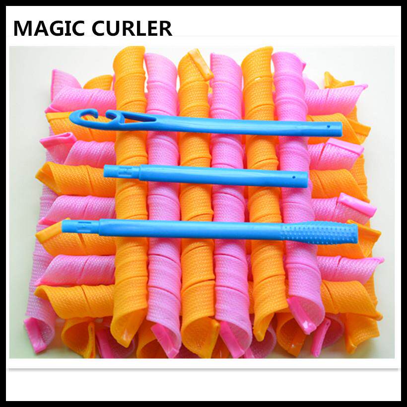 IC CURLER卷发杠65长魔法卷DIY卷发18根套装卷梨花卷
