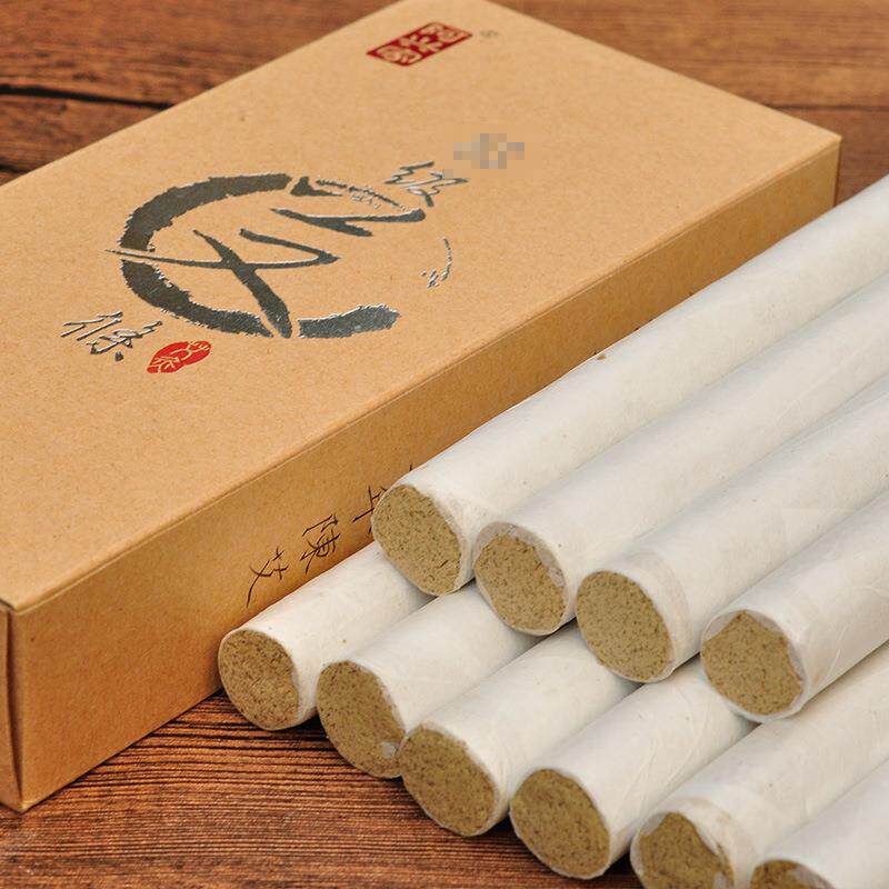 18mm阿兴家五年手工·蕲艾条艾柱家用悬灸艾灸条南阳清艾条定制