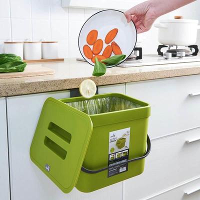 卫生间垃圾桶家用免打孔壁挂式有带盖厨房悬挂筒厕所防水收纳桶