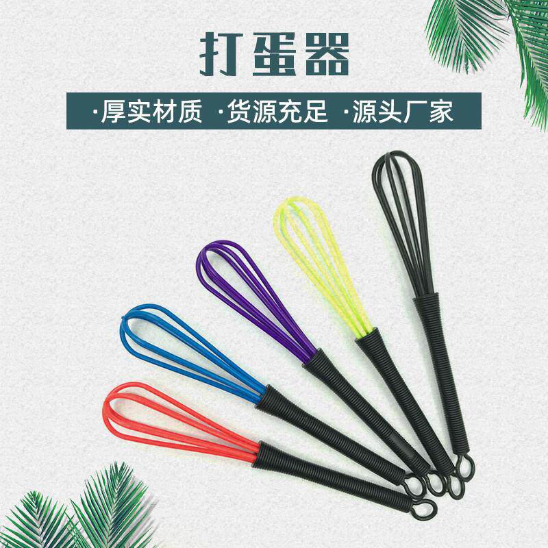 美发染膏搅匀调棒多色美发染发色膏搅器手压半自动式打蛋器烫染