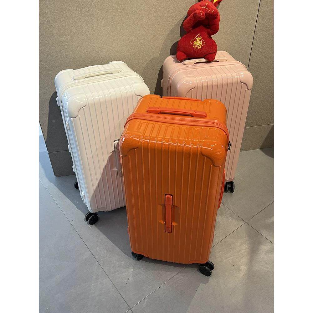 加厚PC拉杆箱24寸耐摔大容量行李箱女30寸旅行箱26密码箱包皮箱子