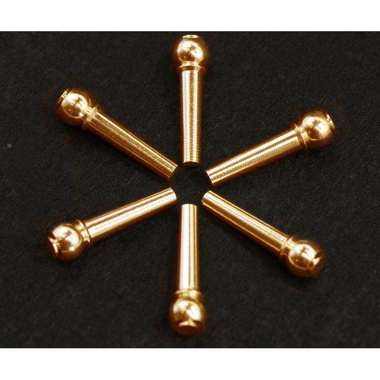 吉他铜弦钉 铜钉民谣吉他固体锥 吉他弦柱 延长延音 6个装定制