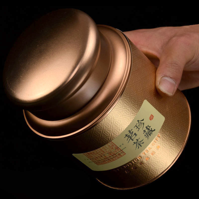 大号通用红茶茶叶罐铁罐