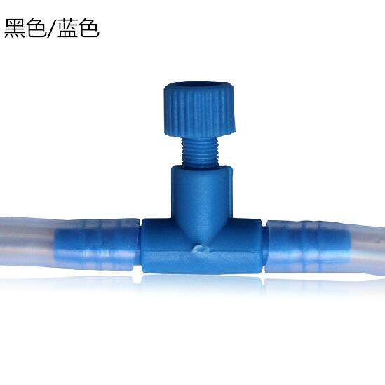 鱼缸增氧泵水族冲氧泵鱼缸氧气泵氧气管三通接头空气调节阀门开关